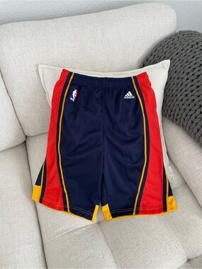 Adidas Retro Y2K Golden State Warriors Swingman Basketball Shorts